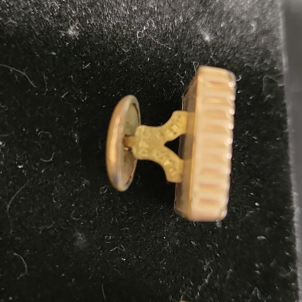 Vintage Goldstone Victorian Cufflinks